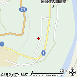 静岡県浜松市天竜区佐久間町中部196周辺の地図