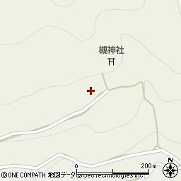 愛知県東栄町（北設楽郡）月（寺甫）周辺の地図