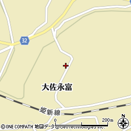岡山県新見市大佐永富1072周辺の地図
