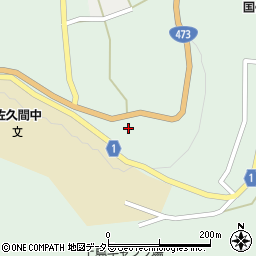 静岡県浜松市天竜区佐久間町中部450周辺の地図