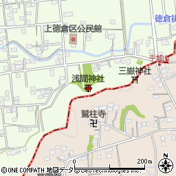 静岡県駿東郡清水町徳倉36周辺の地図