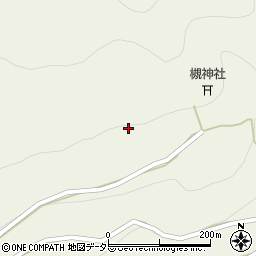 愛知県北設楽郡東栄町月西寺甫周辺の地図