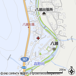 京都府京都市左京区八瀬近衛町321周辺の地図