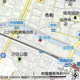 愛知県名古屋市緑区鳴海町上汐田487周辺の地図