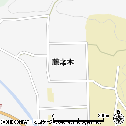 兵庫県丹波篠山市藤之木周辺の地図
