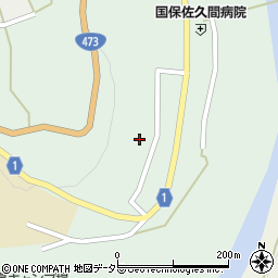 静岡県浜松市天竜区佐久間町中部319周辺の地図