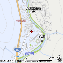 京都府京都市左京区八瀬近衛町320周辺の地図