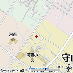 滋賀県守山市小島町1476周辺の地図