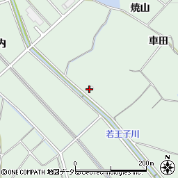愛知県豊明市沓掛町車田周辺の地図