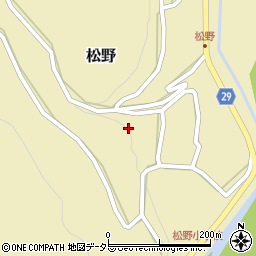 静岡県静岡市葵区松野225周辺の地図