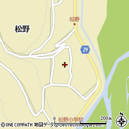 静岡県静岡市葵区松野151周辺の地図