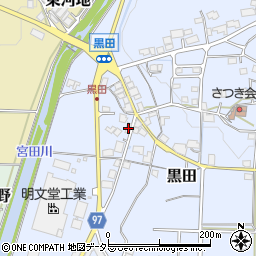 兵庫県丹波篠山市黒田479周辺の地図