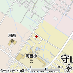 滋賀県守山市小島町1475周辺の地図