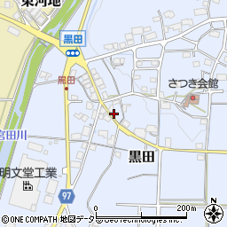 兵庫県丹波篠山市黒田478周辺の地図