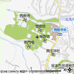 禅林坊周辺の地図