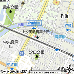 愛知県名古屋市緑区鳴海町上汐田448周辺の地図