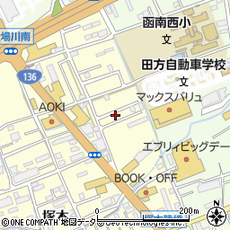 静岡県田方郡函南町塚本220-8周辺の地図