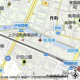愛知県名古屋市緑区鳴海町上汐田477周辺の地図