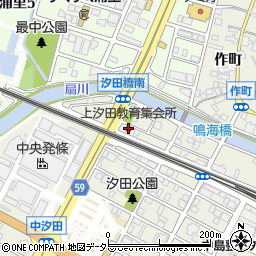 愛知県名古屋市緑区鳴海町上汐田447周辺の地図