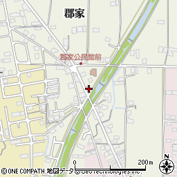 兵庫県丹波篠山市郡家292周辺の地図