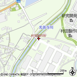 村田製作所周辺の地図