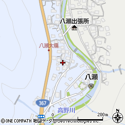 京都府京都市左京区八瀬近衛町322周辺の地図