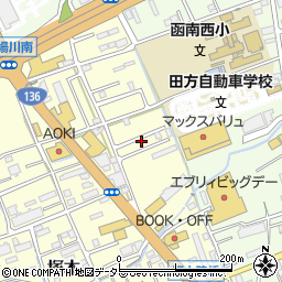 静岡県田方郡函南町塚本220周辺の地図