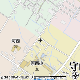 滋賀県守山市小島町1475-5周辺の地図