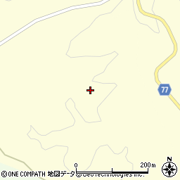 愛知県豊田市岩谷町向洞周辺の地図