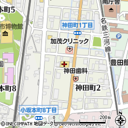 スギドラッグ神田店周辺の地図