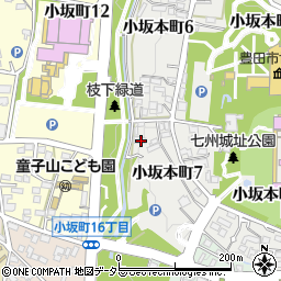愛知県豊田市小坂本町7丁目2周辺の地図