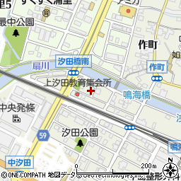 愛知県名古屋市緑区鳴海町上汐田437周辺の地図