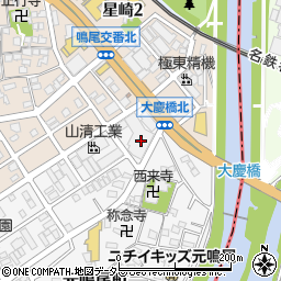 山清工業株式会社周辺の地図