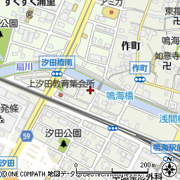 愛知県名古屋市緑区鳴海町上汐田431周辺の地図