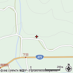 愛知県北設楽郡東栄町下田薗目路周辺の地図