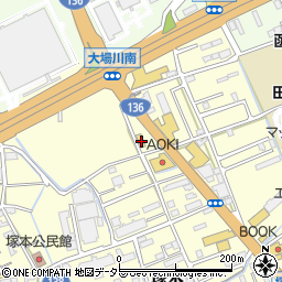 セブンイレブン函南塚本店周辺の地図