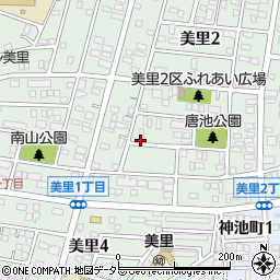 美里2丁目24 尾﨑邸☆アキッパ駐車場周辺の地図