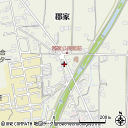 兵庫県丹波篠山市郡家294周辺の地図