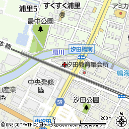 愛知県名古屋市緑区鳴海町上汐田414周辺の地図