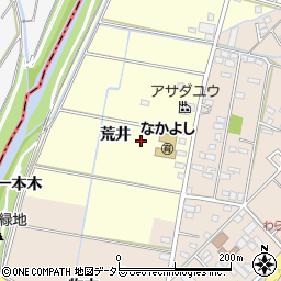 愛知県みよし市西一色町二ノ沢周辺の地図