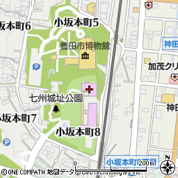 高橋節郎館周辺の地図