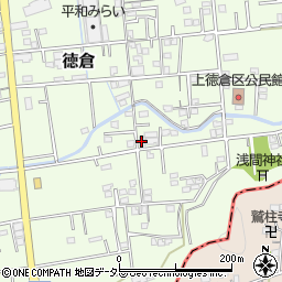 鍋田アパート周辺の地図