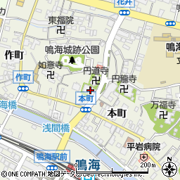 愛知県名古屋市緑区鳴海町根古屋周辺の地図