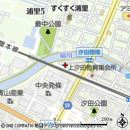愛知県名古屋市緑区鳴海町上汐田416周辺の地図