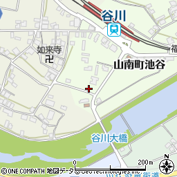 兵庫県丹波市山南町池谷85周辺の地図