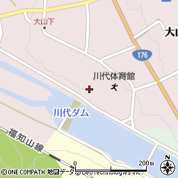 兵庫県丹波篠山市大山下353周辺の地図