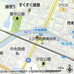 愛知県名古屋市緑区鳴海町上汐田410周辺の地図