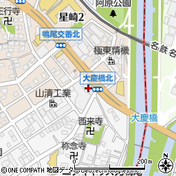 愛知県名古屋市南区元鳴尾町20周辺の地図