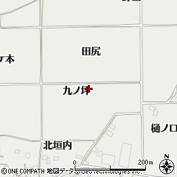 京都府亀岡市旭町九ノ坪周辺の地図