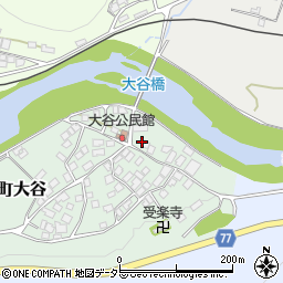 兵庫県丹波市山南町大谷53周辺の地図